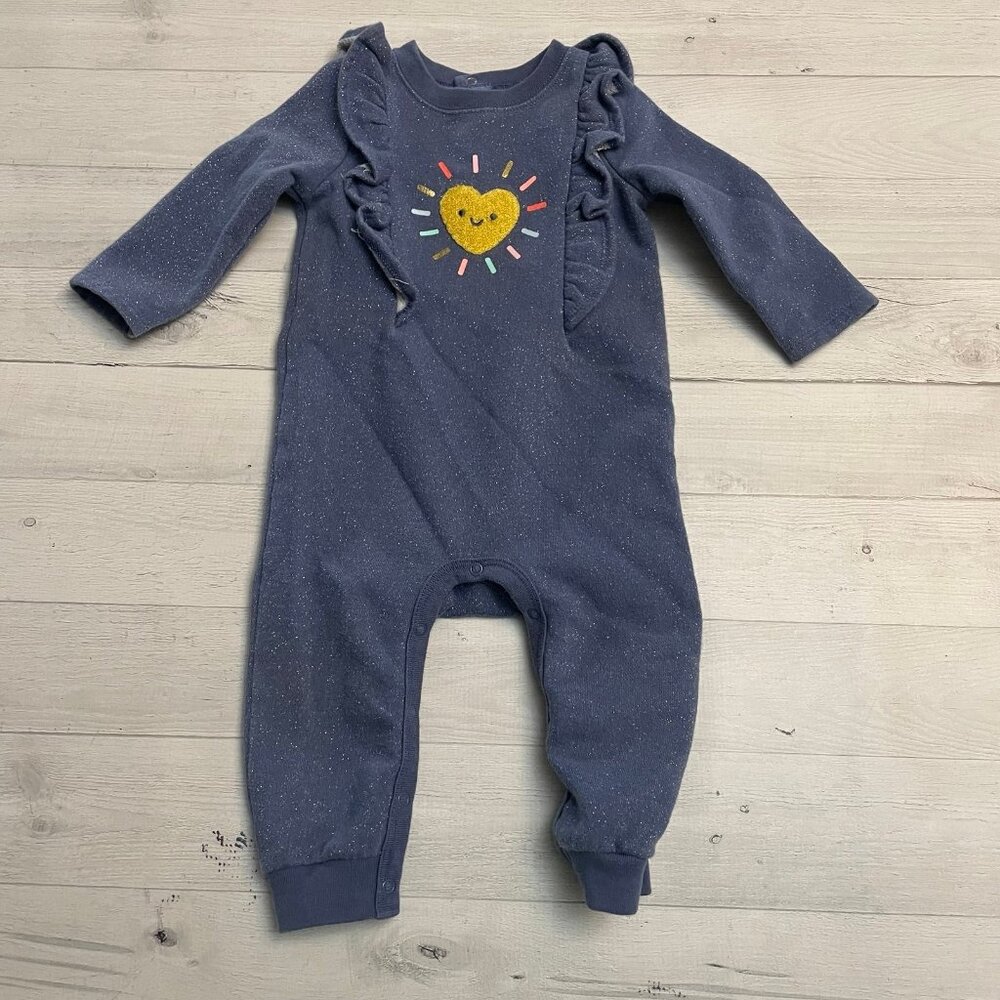 Cat‎ & jack sunshine romper 6-9 months